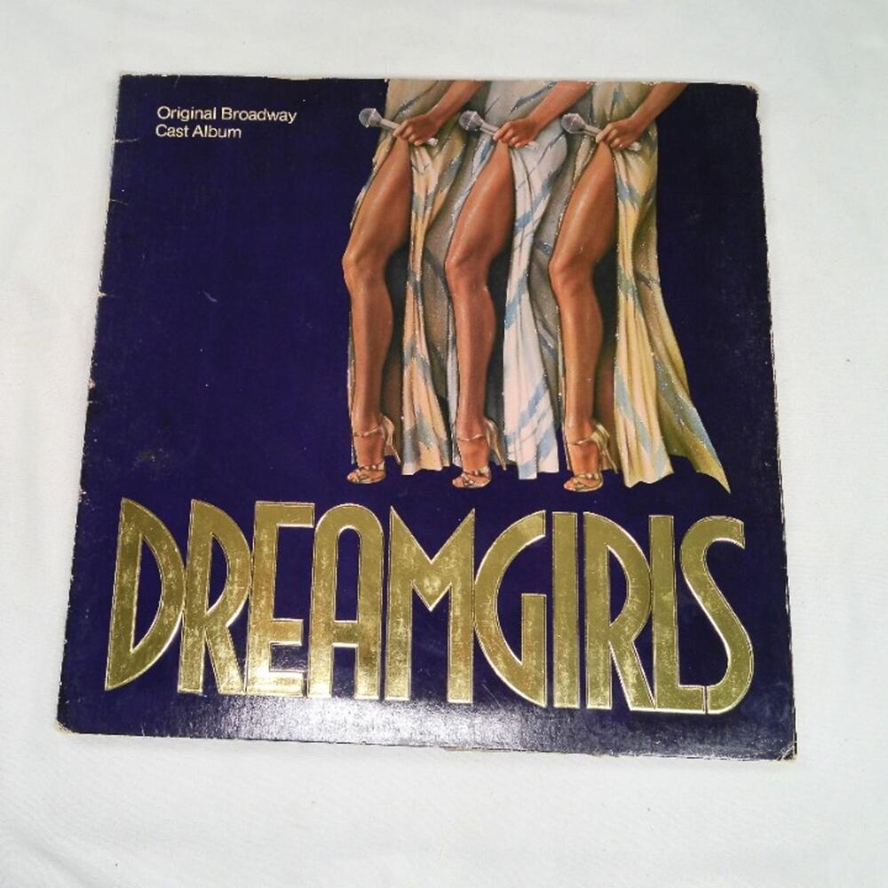 Dreamgirls Original Broadway Cast LP Geffen Records Vinyl Musical Soundtrack